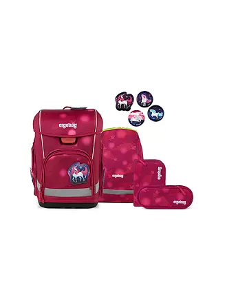 ERGOBAG | Schultaschen Set 5tlg CUBO LIGHT MondzauBär | 